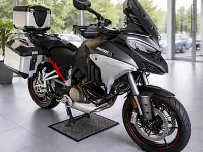 Ducati Multistrada V4S Full Akrapovic Radar TOP CASE (2022) - Foto 1