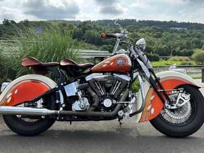 Harley-Davidson Springer Custom CUSTOMISEE PAR SERGE DUBS (1992) - Foto 1