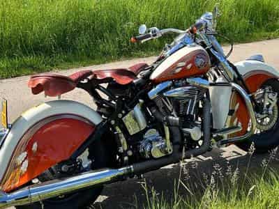Harley-Davidson Springer Custom CUSTOMISEE PAR SERGE DUBS (1992) - Foto 2