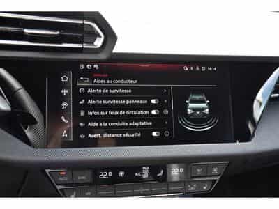 Audi S3 Sportback 2.0 TFSI Quattro S-Tronic ACC CAM NEUVE (2026) - Photo 11