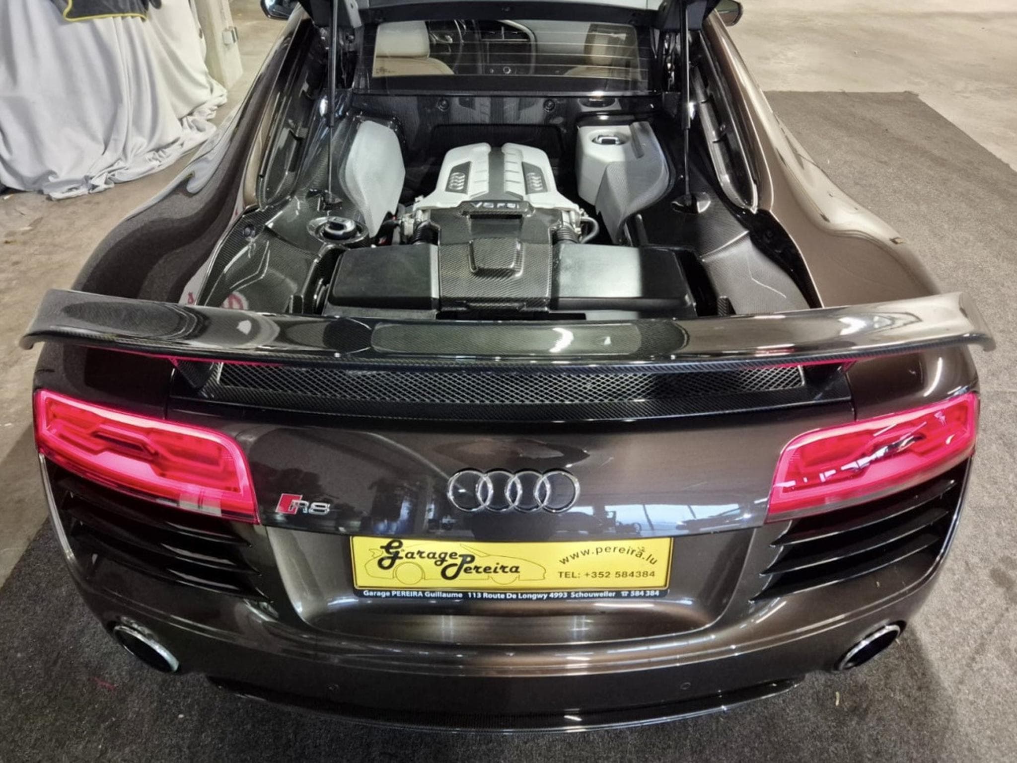 Audi R8 COUPE 4.2 FSI QUATTRO CARBON BANG OLUFSEN CUIR NAVI (2015) - Foto 12
